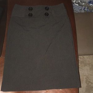 Black and white skirt